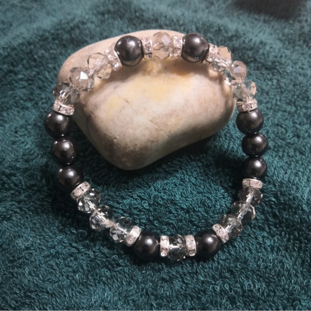Beaded Elastic Bracelet